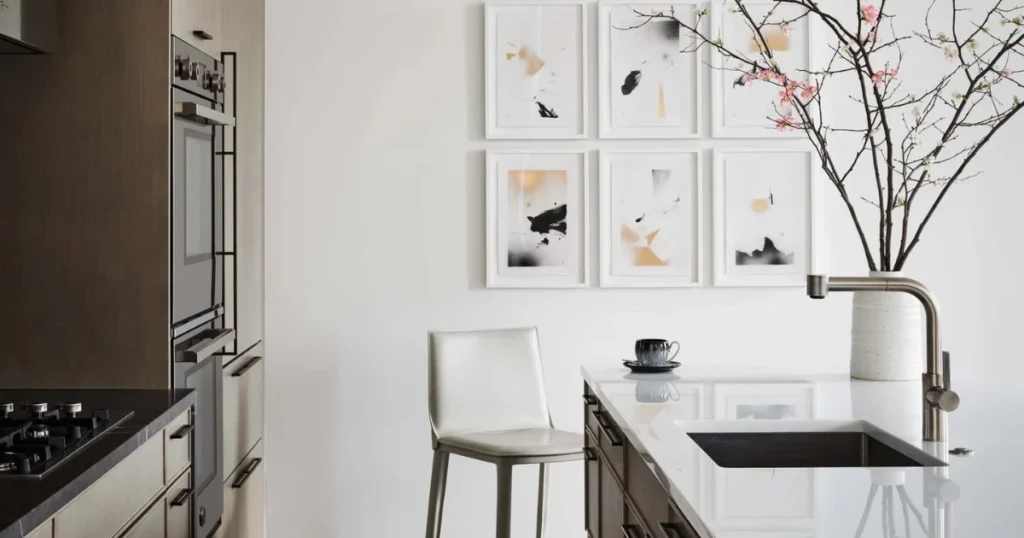 luxurious kitchen space